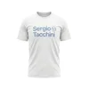 Sergio Tacchini Majica svetlo modra / bela