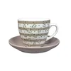 PORCELAN SET ZA KAFU 220ml 6/1 (PRUGE/BRA) RXG-N6001D