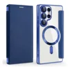 Maska na preklop Coral Mag Case Book za Samsung S25 Ultra/ S938B plava