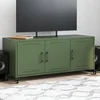 TV ormarić maslinastozeleni 100,5 x 39 x 43,5 cm čelični