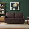 Sofa s pohranom Tamno smeđa 152 x 78 x 87 cm Poliester