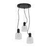 Luster na sajli BANCO 3xE27/15W/230V