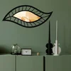 Wallity Ogledalo Ozgl513, 65x29 cm, Zlatne boje