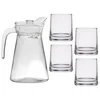 shumee Komplet vrča 1,5 l in 4 kozarcev 275 ml