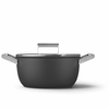 SMEG Lonec s pokrovko CKFC2411BLM,