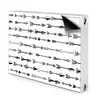 tulup.si Pokrov za radiator PVC Geometrijski posnetki 100x60 cm