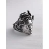 REYTEL Prstan GORGON MEDUSA srebrna