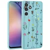 Tech-Protect Mood ovitek za Samsung A54 5G, Moder, cvetlice