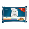 Vrečke Gourmet Perle, mini fileji v omaki 4x85 g