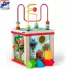 Woody Mala Drvena Didaktična kocka 91916