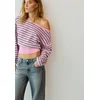 Pull&Bear Pulover bazaltno siva/roza