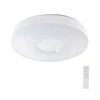 LED prigušiva stropna svetiljka LED/40W/230V 3000-6500K 39 cm bela + daljinski upravljač