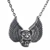 Ogrlica z obeskom PUNK DEVIL SKULL PENDANT - LSF4 85