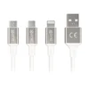 Podatkovni kabel iz USB-A na MicroUSB 2.0/USB-C/Lightning, 1,2 m