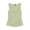 VERO MODA Top VMJANELLE pastelno zelena
