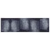 vidaXL Kuhinjska preproga Modri sencnik 300 x 60 cm 100% poliamid
