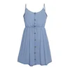 VERO MODA Dolga srajca FLICKA, modra