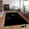 Conceptum Hypnose Tepih sa novogodišnjim motivima Asr-Crpt-20, Pravougaoni, 100x140 cm, Crni