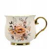 Vrček v škatli, porcelan, 450 ml, skodelica, cvetlični vzorec, darilna