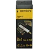 GEMBIRD A-CM-COMBO8-05 **Gembird USB HUB Type-C 8-in-1 multi-port adapter USB-C+USB-A+HDMI+PD+card+RJ45 1399