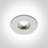 UGRADBENA SVJETILJKA LED/6W/3000K/500lm/40°/350mA IP65 BIJELA VATROOTPORNA