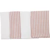Bubaba by FreeON tetra krpice muslin 4/1 črte, 40 x 40 cm pink
