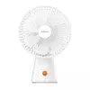 Xiaomi Ventilator Rechargeable Mini Fan, 10W, 4brzine, Beli