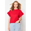 Trendyol Milla Ženska majica TWOSS22TS2429, Crvena