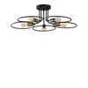 Opviq Luster Circle 1346, Crni