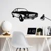Wallity Zidna dekoracija Vintage Sedan Holden Kingswood, 60 x 30 cm, Crna