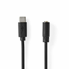 CCGL65960BK10 Adapterski kabl sa USB-C  na 3,5mm muš,ki sa 4-pinom, 1m