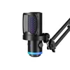 BOYA CastMic G40B žični igralni mikrofon z roko, USB-C - črn