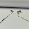Alp Crystal Ženske minđuše ESS19FRL, Srebrne boje