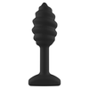 ToyJoy Anal Play Swirl Anal Plug Black