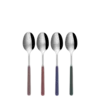 Set žličk za müsli/dezertnih žličk 4 kosi — RGB mix - 133965