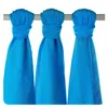 XKKO BMB Bamboo plenice Colors 70x70 - Cyan (3 kosi)