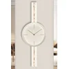 Zidni sat Wallity Vlnt103Kkr, 30x80 cm, krem