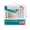 Total One-Stop Tools 19-delni set svedrov in komplet izvijačev (TACSDB1901)