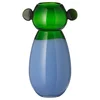 IKEA PS 2026 Vaza, staklo/plava/zelena, 38 cm