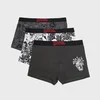 Cropp - Pakovanje od 3 para bokserica s printom Dungeons & Dragons - CRNO