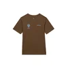 Jack & Jones Junior Majica JJTRADITION nebeško modra/rjava