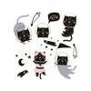 Komplet otroških stenskih nalepk Ambiance Scandinavian Animals Cosmonaut Cats