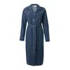 VERO MODA Dolga srajca VMTelly moder denim