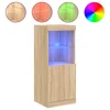 Komoda s LED svjetlima boja hrasta sonome 41x37x100 cm