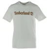 Timberland Majica TB0A5UPQ Écru Regular Fit