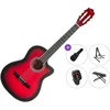 Pasadena PCC-10 Premium SET 4/4 Red Burst Klasična kitara