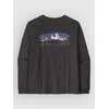Patagonia Fitz Roy Foothills moška majica z dolgimi rokavi ink black