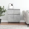 Komoda siva boja betona 60x35x70 cm od konstruiranog drva