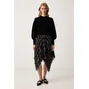 AllSaints plisirana obleka CONNIE