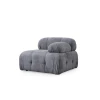ATELIER DEL SOFA Fotelja Petite 1R Grey